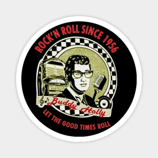 Buddy Holly 3 Magnet